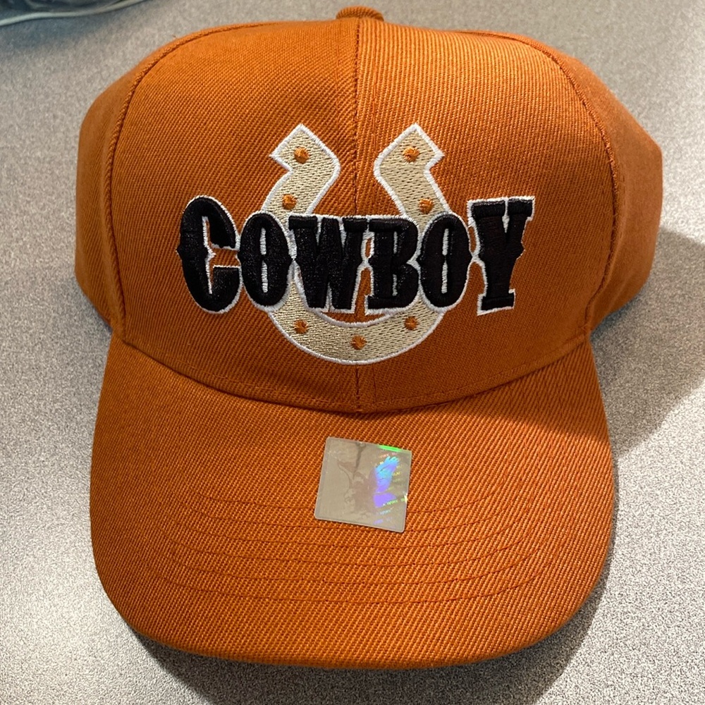 Hat - NWOT Rodeo cowboy horseshoe hat.
